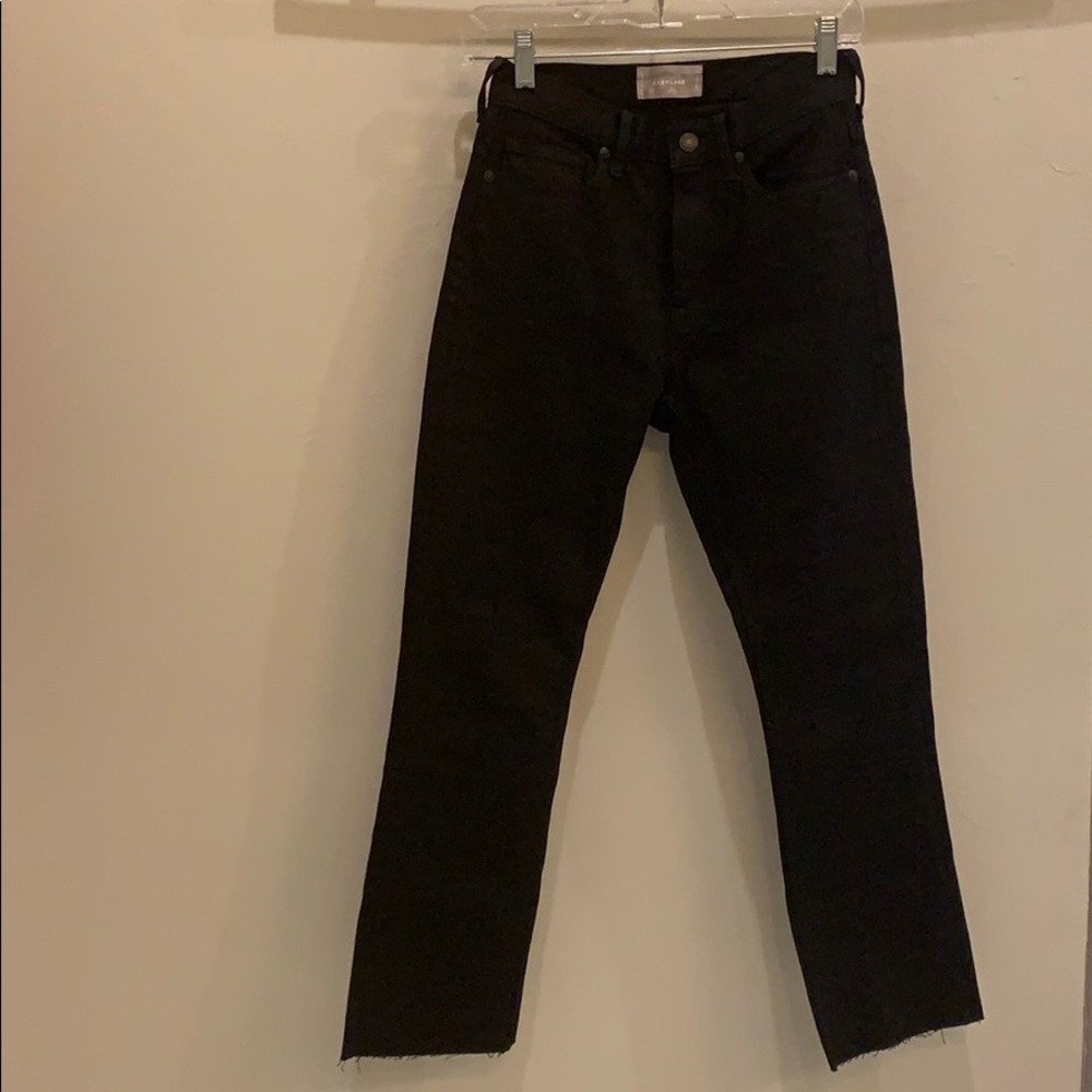 Everlane high rise kick crop